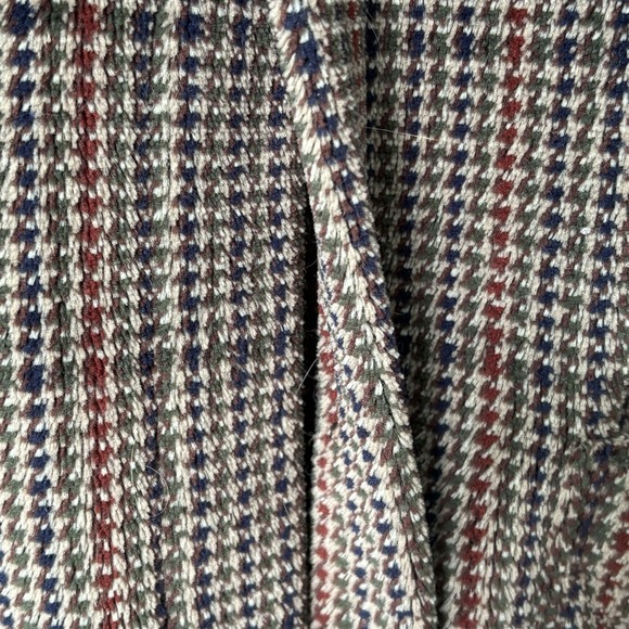 Vintage St. Michael M&S Chenille Button Up Sweater Mens M Chore Houndstooth UK - Picture 3 of 8